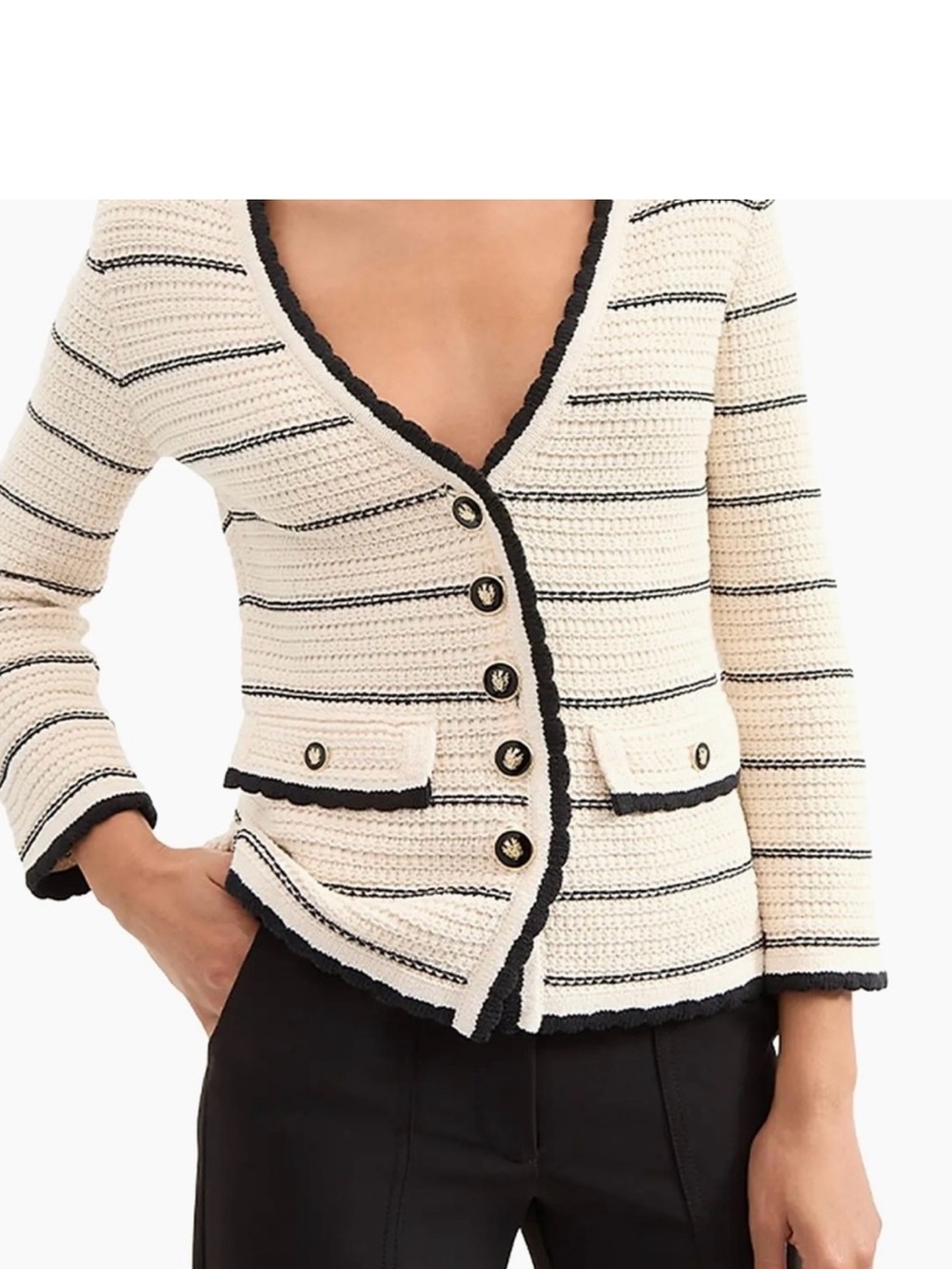Veronica Beard Ceriani Knit Jacket size M